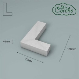 Letra l(200x40mm)