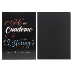 Cuaderno a4 lettering 50...
