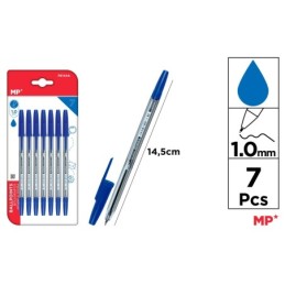 Boligrafos azul punta 1.0mm