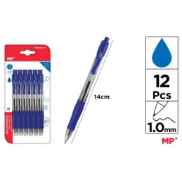 Bolígrafos azul punta 1.0...
