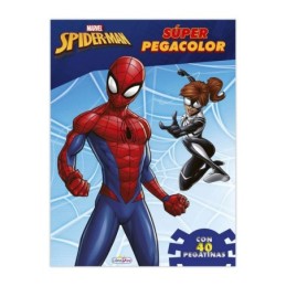 Spiderman súper pegacolor