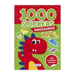 1000 stickers dinosaurios