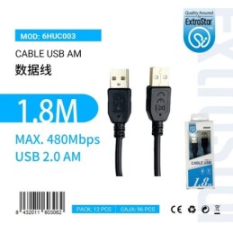 Cable usb am/am 1.8mts...