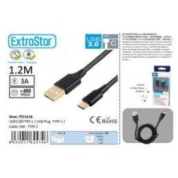 Cable usb-type c 1.2mts...