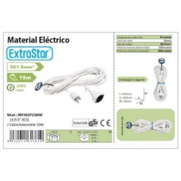Cable extensible blanco...