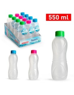 Botella sport 550 ml natural
