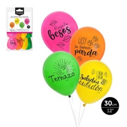 Set globos decorado 'music...
