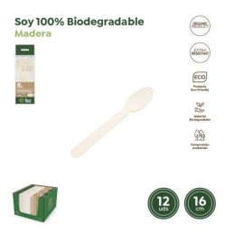 Cucharita biodegradable...