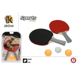 2 raquetas ping pong