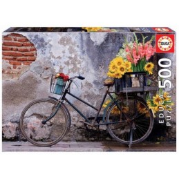Pz 500  bicicleta con flores