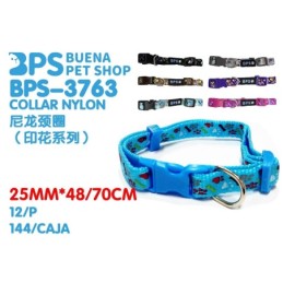 collar nylon 25mm*48/70cm