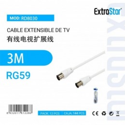 Cable antena rg59 3 mts cj144