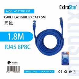 Cable latiguillo cat7 1.8m...