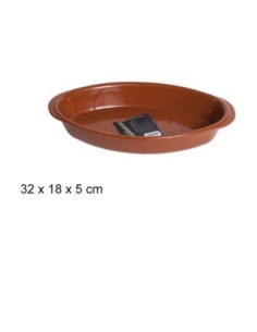 Fuente ovalada 32x18 cm