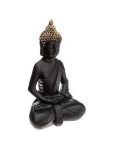 Buda sentado oro negro h....