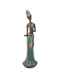 Estatua de resina africana