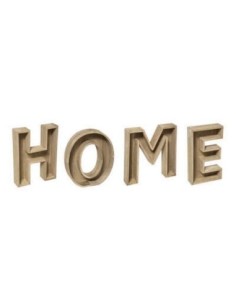 Palabra "hogar", madera h26 cm