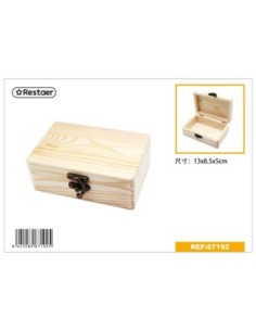 Caja madera 13*8.5*5cm